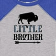 thumbnail image 4 of Inktastic Little Brother Native Buffalo Boys Baby Bodysuit, 4 of 5