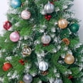 thumbnail image 3 of Adorno de bolas navideñas: bolas navideñas irregulares irrompibles de 60 mm/30 mm (26 piezas), 3 of 5