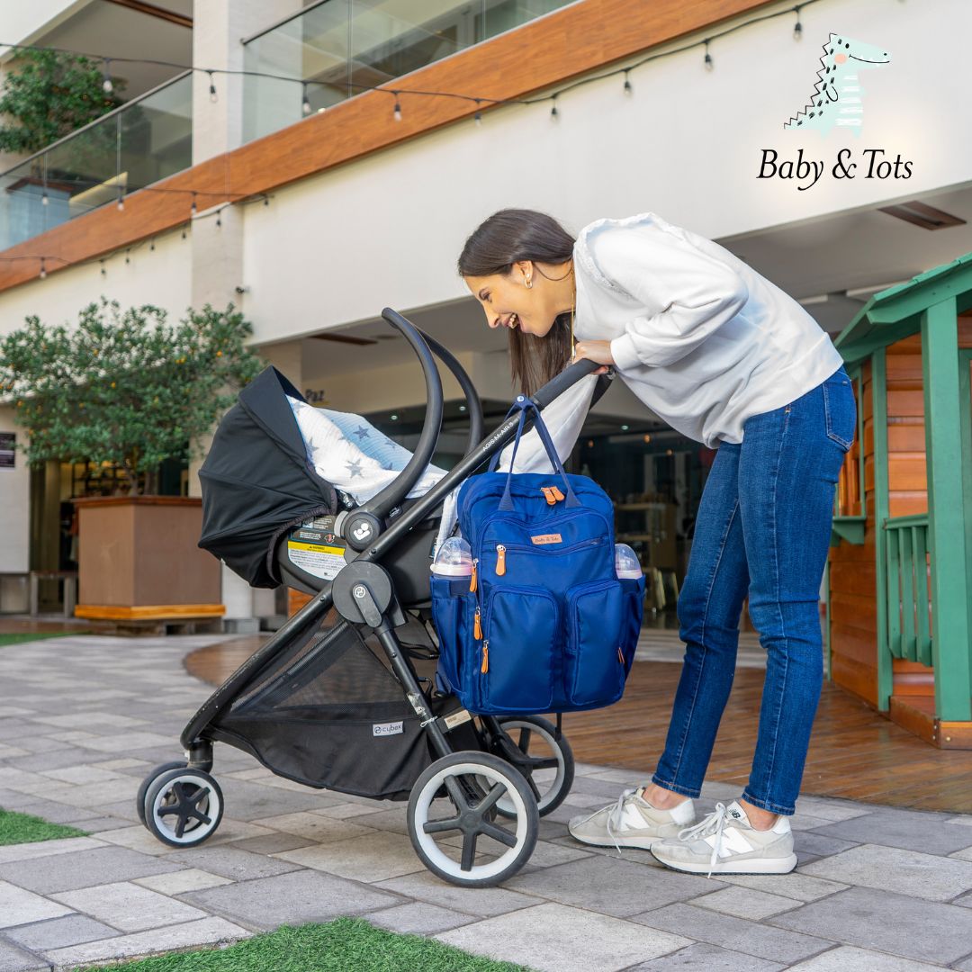 Baby n Tots | Sport Travel Diaper Bag Backpack | Multifunctional, Completely Waterproof