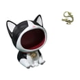 thumbnail image 1 of Adorno artesanal de gato, figura de latón, centro de mesa decorativo para mesa, dormitorio, escritorio, sala de estar, oficina, té, mascota, año 2024, 1 of 8
