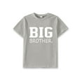 thumbnail image 5 of Stylish BIG BROTHER Letter Print T-shirt For 7-15Y Boys - Casual Graphic Design For Comfortable Summer Wear, 5 of 9