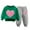 KB112 Dark Green, variant on Likimi Children Valentine'S Day Pullover Set Fashion Long Sleeve Crew Neck Cute Printed Shirt Long Pants Spring Autumn Two Piece Set For Girls Boys Black Size 2-3 Years