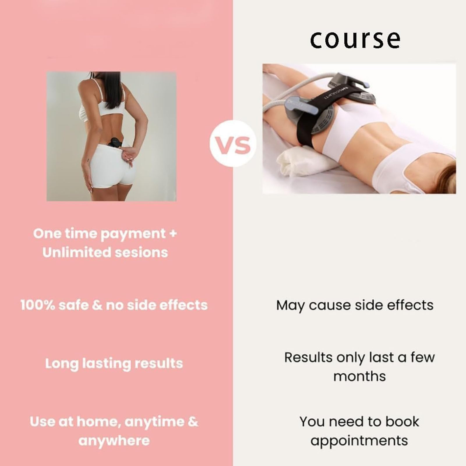 Entraîneur De Fessiers Intelligent Portable - 6 Modes - Machine De Levage Fesses Pour Femmes