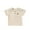 Beige, variant on fatyb Baby Boys Girls T-Shirts Infant Short Sleeve Cotton Tees Tops Toddler Soft Plain Shirts for Kids