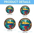 thumbnail image 6 of Venezuela Travel Decor Suncatcher Stained Glass Window Hanging, Gift for Traveller, Collection of Country Travel Souvenirs for Family and Friends, Venezuela Map and Flag Décor, 6 of 6