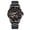 black, variant on Skeleton Multifunctional Automatic Self-Winding Mechanical Men Wrist Watch Business Stainless Steel Sapphire Crystal Waterproof Clock Luminous Chronograph