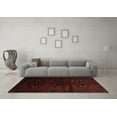 thumbnail image 3 of Ahgly Company Indoor Rectangle Abstract Brown Contemporary Area Rugs, 8' x 10', 3 of 4