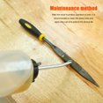 thumbnail image 3 of Peggybuy 6pcs 140mm Metal Filing Rasp Needle File Wood Carving Tool Woodworking File, 3 of 9