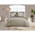 thumbnail image 1 of Reversible Natural Crinkle Fabric Ultra Soft Solid Duvet Cover Set - Beautiful Button Closure, 1 of 3