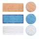 thumbnail image 4 of Reemplazo para iRobot Braava Jet 240241 Almohadillas de limpieza húmedas / secas / húmedas Limpiador de robot reutilizable lavable Trapeador de microfibra Sweethay JJ23689-01, 4 of 6