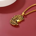 thumbnail image 4 of FaithHeart Medusa Necklace for Women Gold Plated Stainless Steel Ancient Greece Amulet Gothic Snake Pendant Jewelry Gift for Daughter Granddaughter Birthday Christmas, 4 of 10