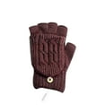 thumbnail image 5 of Luxalzxs Heated Gloves for Women Men Winter Warm Flap Fingerless Knit Gloves USB Rechargeable Heated Gloves, 5 of 5