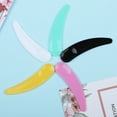 thumbnail image 5 of Happydeer 10Pcs Crescent Spoons Curve Shape Mini Skincare Tool PP Crescent Cream Spatulas for Mixing, 5 of 13