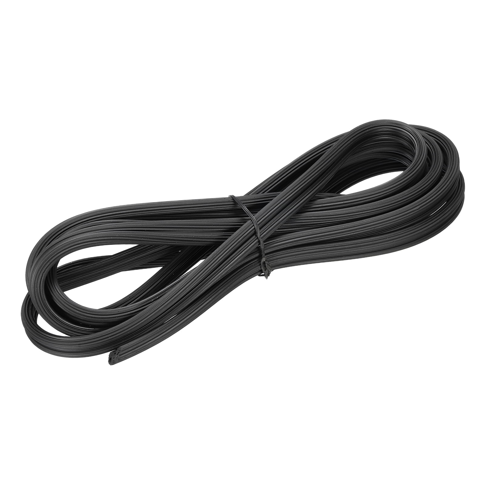 Sourcing Map Cordón De Goma Para Mosquiteras (5 M / 16,4 Pies) – Diámetro 4 Mm, Negro, Para Ventanas Y Puertas