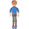 Blippi Bendable Plush Doll, 16” Tall Featuring SFX - Squeeze The Belly to Hear Classic catchphrases - Fun, Educational Toys for Babies, Toddlers, and Young Kids