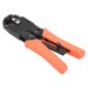 thumbnail image 5 of Alicates de engarzado, herramienta, pelacables de acero, prensado de cables, suministros industriales manuales, naranja, 5 of 9