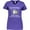 Purple, variant on Inktastic Warning Sometimes I Wet My Plants Gardening Humor Women's V-Neck T-Shirt