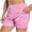 AV22_Pink, variant on Women's 2 in 1 Running Shorts Drawstring Athletic Short High Waisted Workout Gym Short with Pockets Gray XL