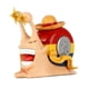 thumbnail image 4 of Anime One Pieces Figure Ace Luffy Den Den Mushi Law Doflamingo Telephone Snail Worm Action Model Collection Decor Boys Gifts, 4 of 5