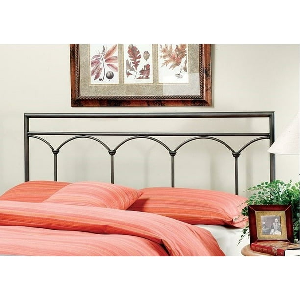 Hillsdale Furniture McKenzie Brown Steel Metal King Headboard Walmart