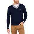 thumbnail image 1 of Suéter Pullover Nautica Azul Extragrande, 1 of 1