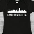 thumbnail image 4 of Inktastic San Francisco California Skyline Ca Cities Boys or Girls Baby Bodysuit, 4 of 5