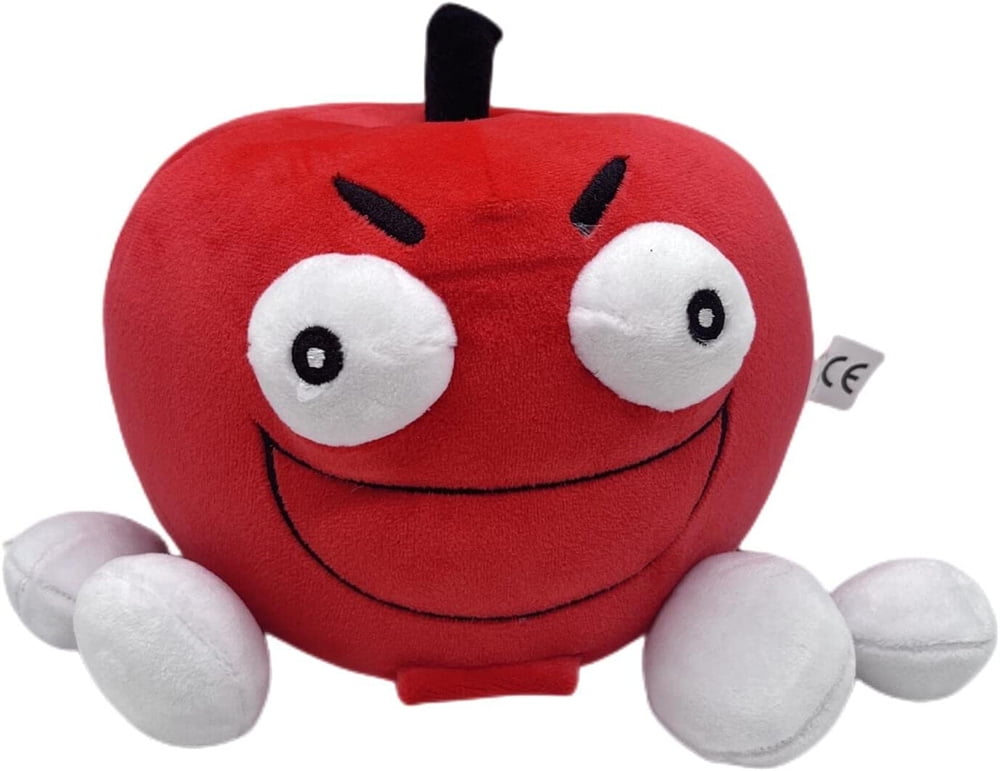 Shovelware Brain Game Plush 6" Cute Apple Plushies Toy for Fans Gift