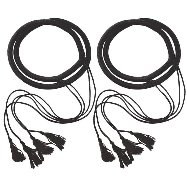 GOOHOCHY 2 PCS Hombres adultos Cabeza árabe Bufanda Medio Oriente Diadema del desierto con borla