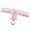 Pink, variant on Leather And Lace Trimmed Leg With Metal Heart Clip Adjustable Thigh Garter Belt with Bowknot Accent For Women