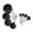 Gray, variant on Measuring Cups Measuring Spoons Measuring Cups and Spoons Set Kitchen Appliances Measuring Spoons Set Kitchen Gadgets Handle Measuring Cups Eight Piece Set Plastic Measuring Cup Measuring Spoons