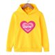 thumbnail image 5 of Sudadera con capucha de forro polar con estampado de dibujos animados de Barbie para niña, sudadera Kawaii de manga larga, ropa para bebé, primavera y otoño, 5 of 5