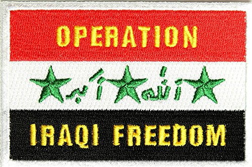 Iraq Flag Patch Iraqi embroidered stitching iron-on new sew-on 