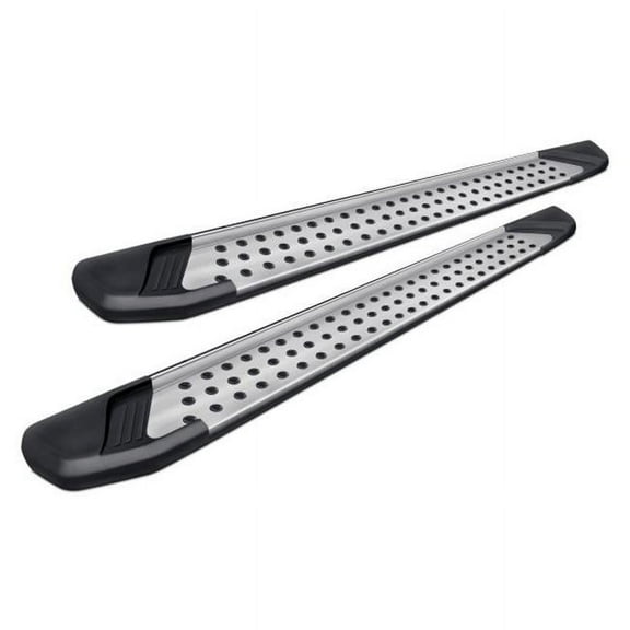 Black Horse Vortex Running Boards Aluminum Compatible with 2021-2024 Ford Bronco Sport-VO-F1070