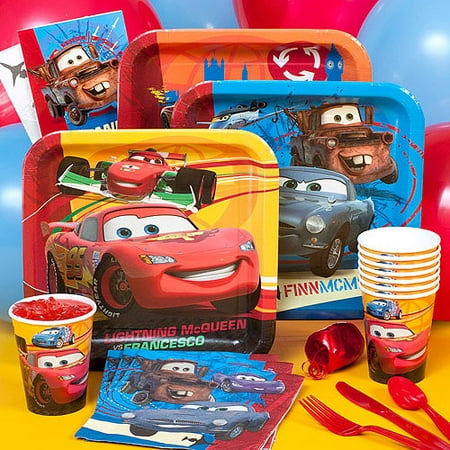 Disney Cars  2 Party  Pack for 8 Walmart  com