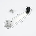 thumbnail image 1 of Stopper Door Stops Home Hardware Door Buffer Door Top Doorstops Hardware Left Open Right Open Rubber Practical, 1 of 8