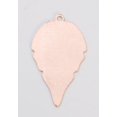 thumbnail image 1 of Copper Leaf with Ring, 24 Gauge, 27 by 18 Millimeters, Pack of 144, 1 of 1