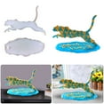 thumbnail image 2 of Modern Leopard Molds Epoxy Resin Casting Molds Craft for Plaster Luggage Bag Tag, 2 of 3