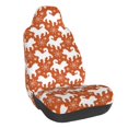 thumbnail image 1 of Fotbe Christmas Snowflake Dog Funda para Asiento de Auto con Estampado – Impermeable y Antisudor – Ajuste Universal, Lavable a Máquina, Antideslizante (1 Pieza), 1 of 5