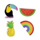 thumbnail image 4 of WEUVEB 4Ud Arcoíris En Aleación Con De Piña Para Y Accesorios Elegantes, 4 of 8