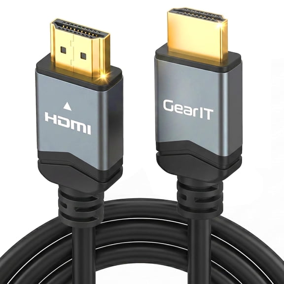 GEARit 10FT 8K HDMI 2.1 Ultra High Speed HDMI 48Gbps Cables Compatible with Apple TV Roku Netflix Playstation Xbox One X Sony LG Samsung QLED 8K Q900 TV and more
