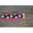 thumbnail image 2 of Volleyball Wristlet Keychain- Pink -, 2 of 2