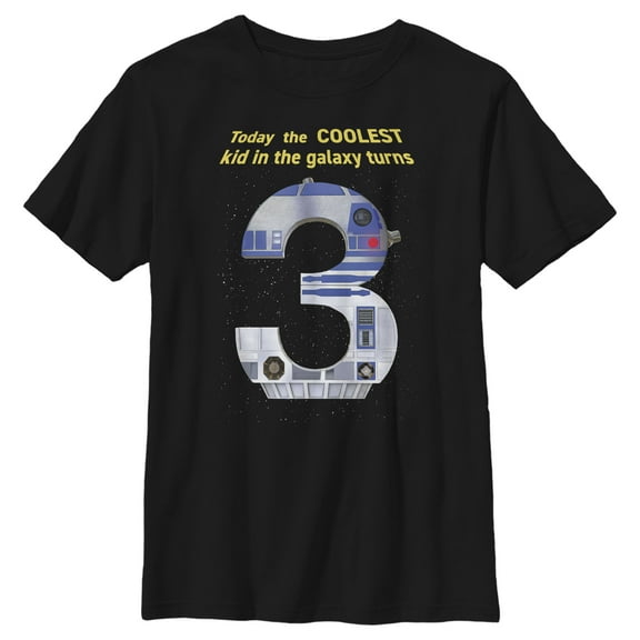 Boy's Star Wars R2-D2 Coolest Kid in the Galaxy Graphic T-Shirt