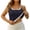 Navy, variant on Spaghetti Strap Tank Tops for Women with Built in Bra Trendy Sleeveless Button up Tank Tops Summer Solid Slim Fit Layered Cami Tshirts Navy XL