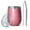 White-3, variant on Floral 12oz Stainless Steel Insulated Wine Tumbler with Lid and Straw – Double Wall Vacuum Mug for Hot & Cold Drinks, 304 Steel Interior, Sweat-Free Design,Thanksgiving,Christmas, Spring,Flower