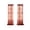 Red, variant on Americana Style Blackout Curtains, Coin Pattern Printed Drapes, Thermal Insulated Window Treatments, Noise Reducing Panels for Living Room Bedroom Balcony, Privacy Home Decor Fabric, Beige