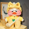 thumbnail image 2 of 30cm Kawaii Plush LaLafanfan Cafe Duck Anime Toy Stuffed Soft Kawaii Duck Doll Animal Pillow Birthday Gift for Kids Childrenxiaogege-w Deng Xun unisex, 2 of 2
