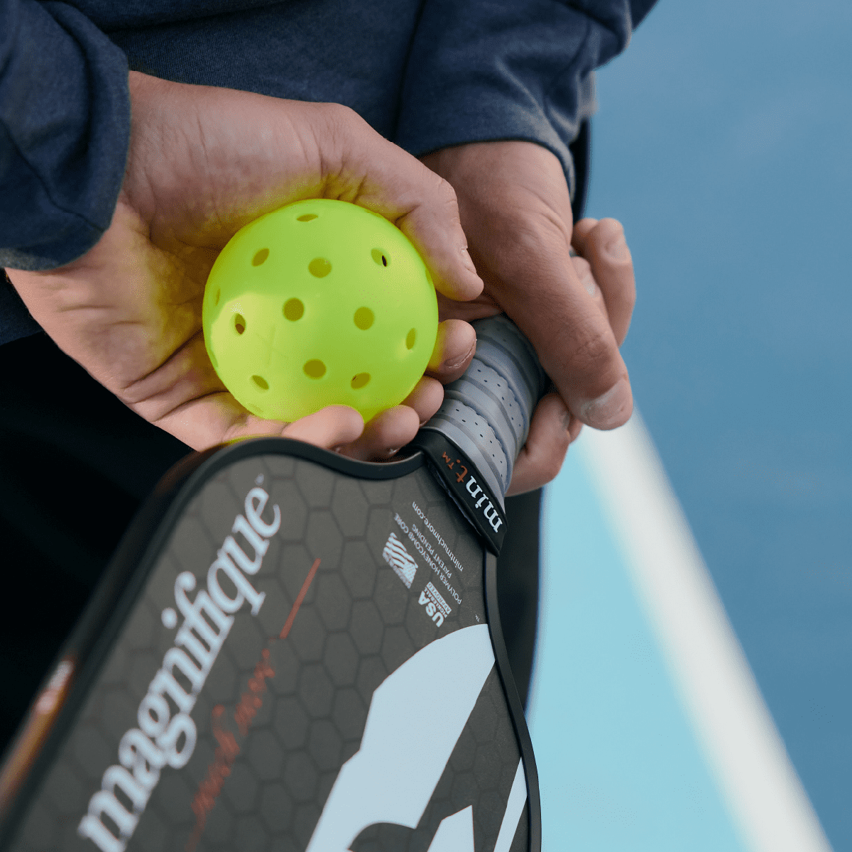 Cannonballz 40-Hole Outdoor Pickleballs, 10 Pack, Official Ball of the UP