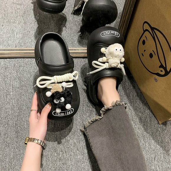 Lacing Slipper Women Summer Slippers Adult Couples Fashion Ins Outdoor Anti-Slip Slippers Sandal Shoes For Girls tzw