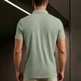 thumbnail image 4 of JOANKDMI Jacquard Shirts for Men Short Sleeve Casual Golf Tops Subtle Pattern Lightweight Breathable Athletic Tennis Shirt Classic Fit Summer Activewear, M-4XL, 4 of 7