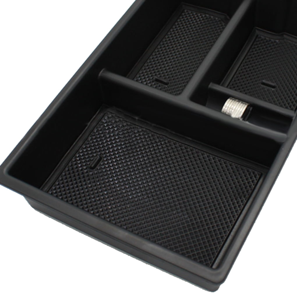 Car Center Console Storage Organizer Box Tray For Dodge RAM 1500 2009-2018 Black 